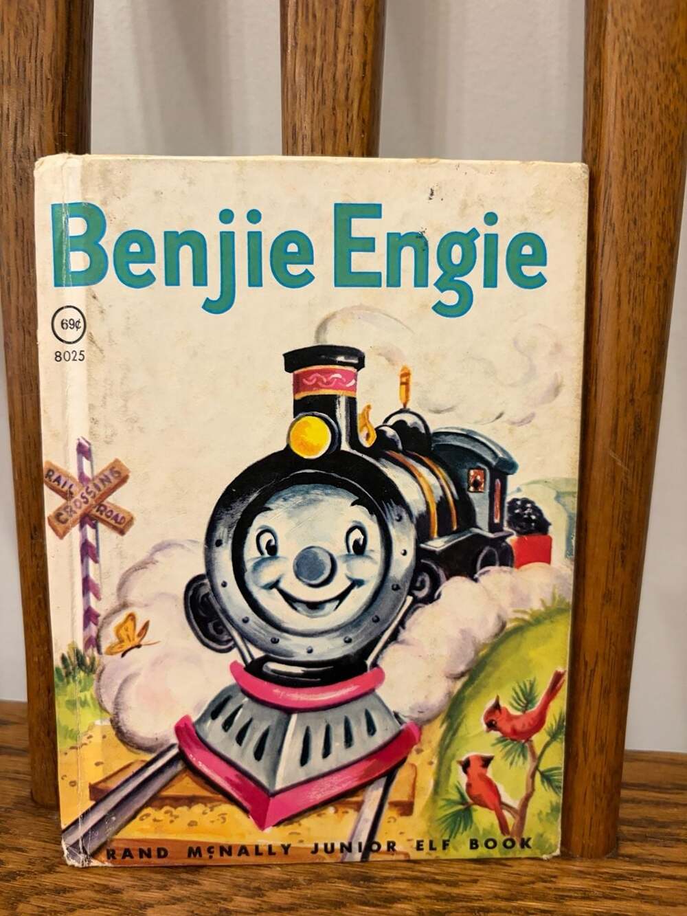 Benjie Engie Rand McNally Junior Elf Book Children's Storybook